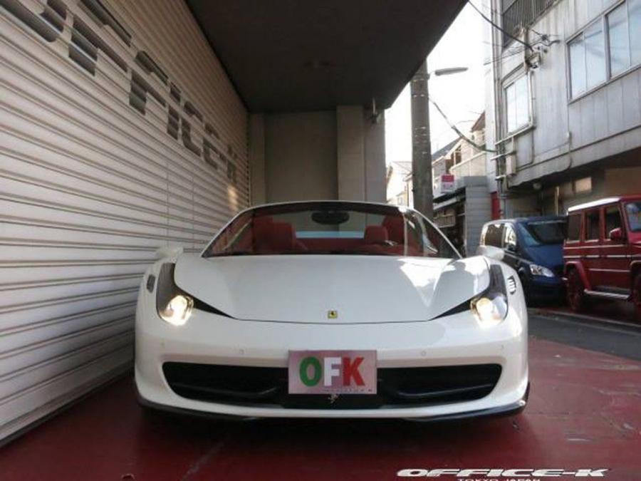  Ferrari 458 Spider White by Office-K 2014 года  (фото 4 из 14)